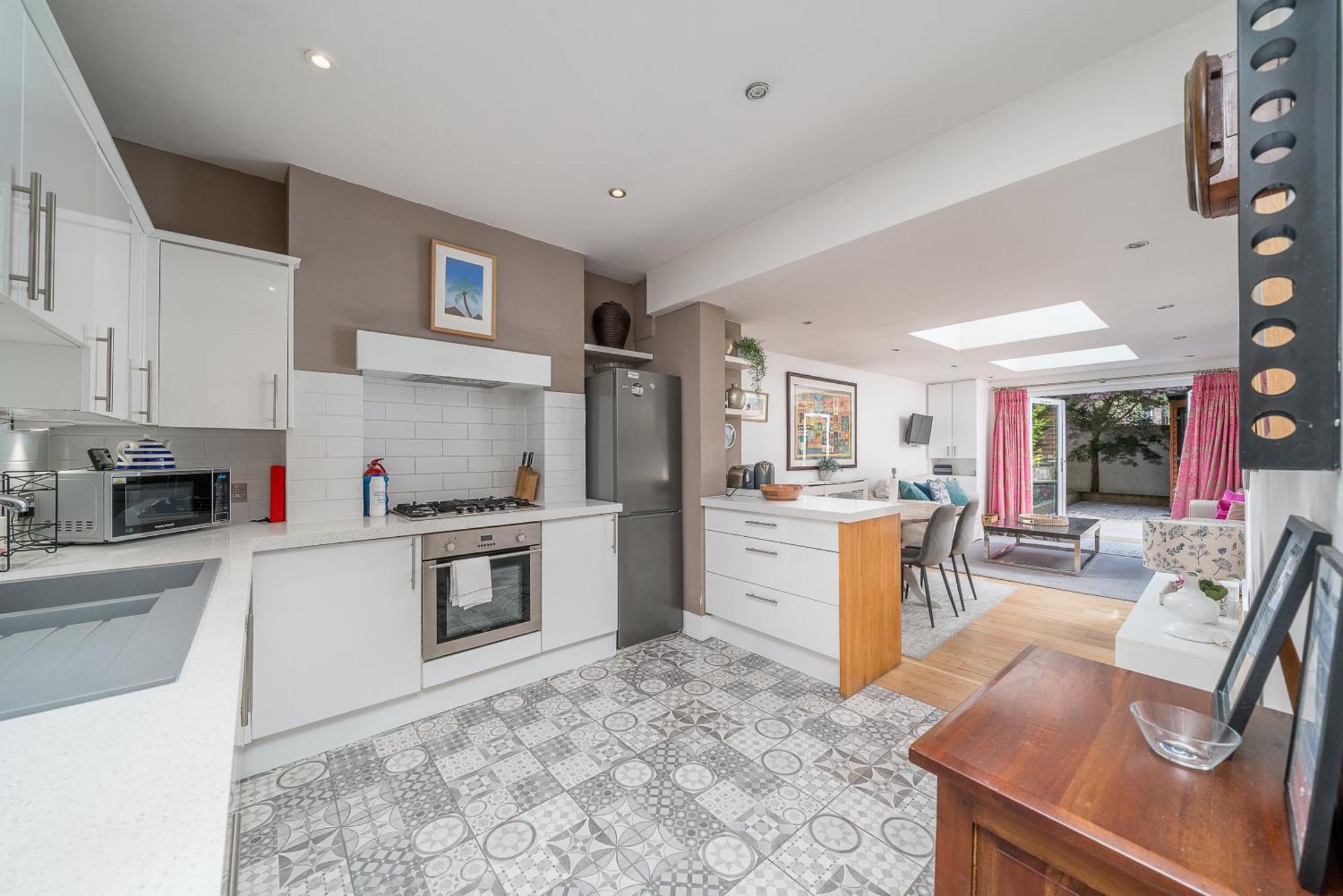 ロンドンGorgeous Flat With Garden In Batterseaアパートメント エクステリア 写真