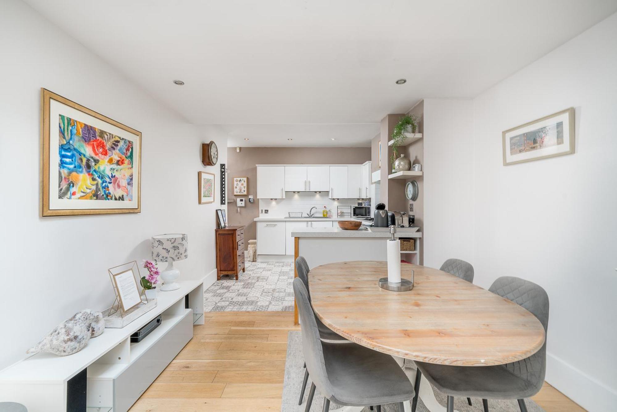 ロンドンGorgeous Flat With Garden In Batterseaアパートメント エクステリア 写真