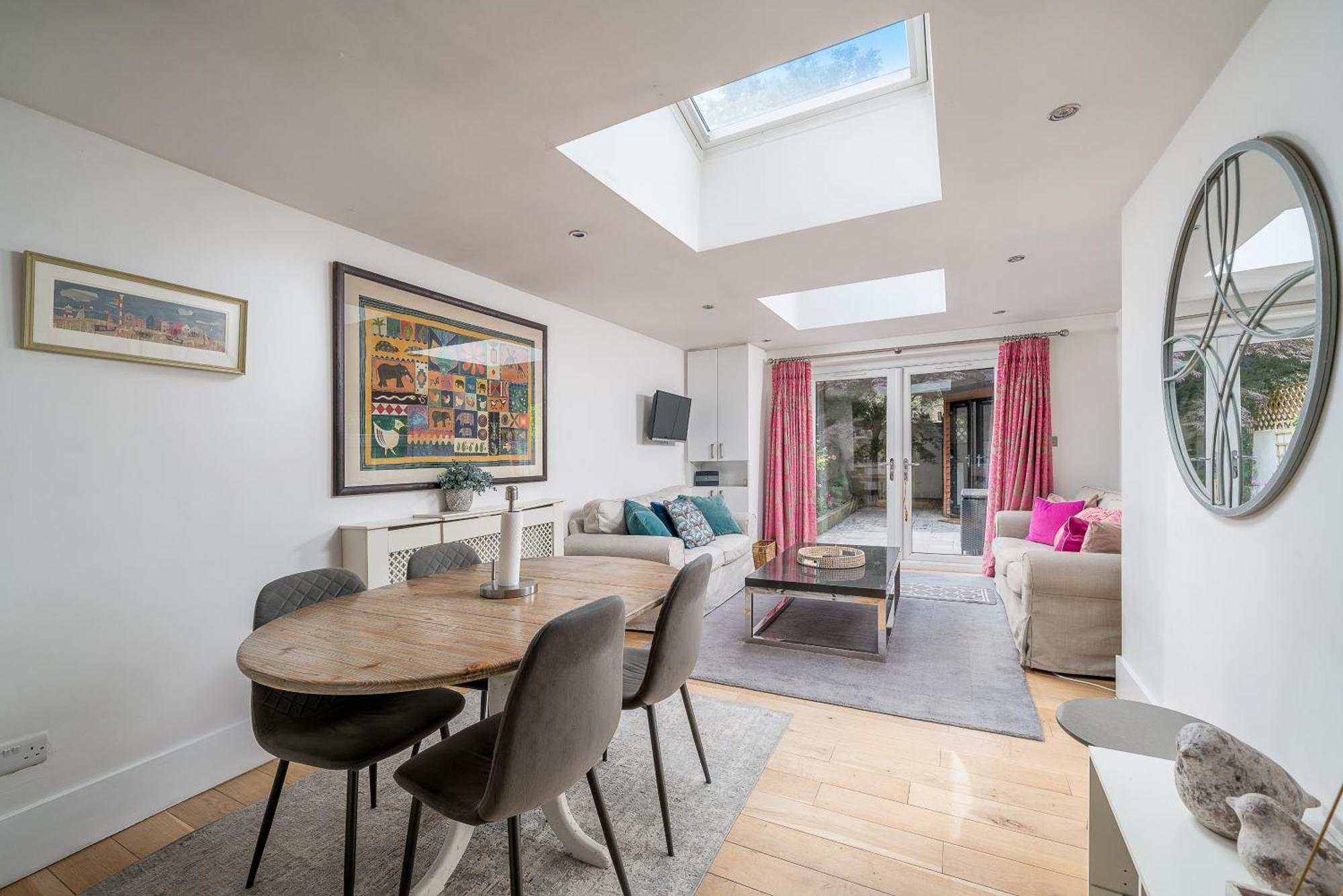 ロンドンGorgeous Flat With Garden In Batterseaアパートメント エクステリア 写真
